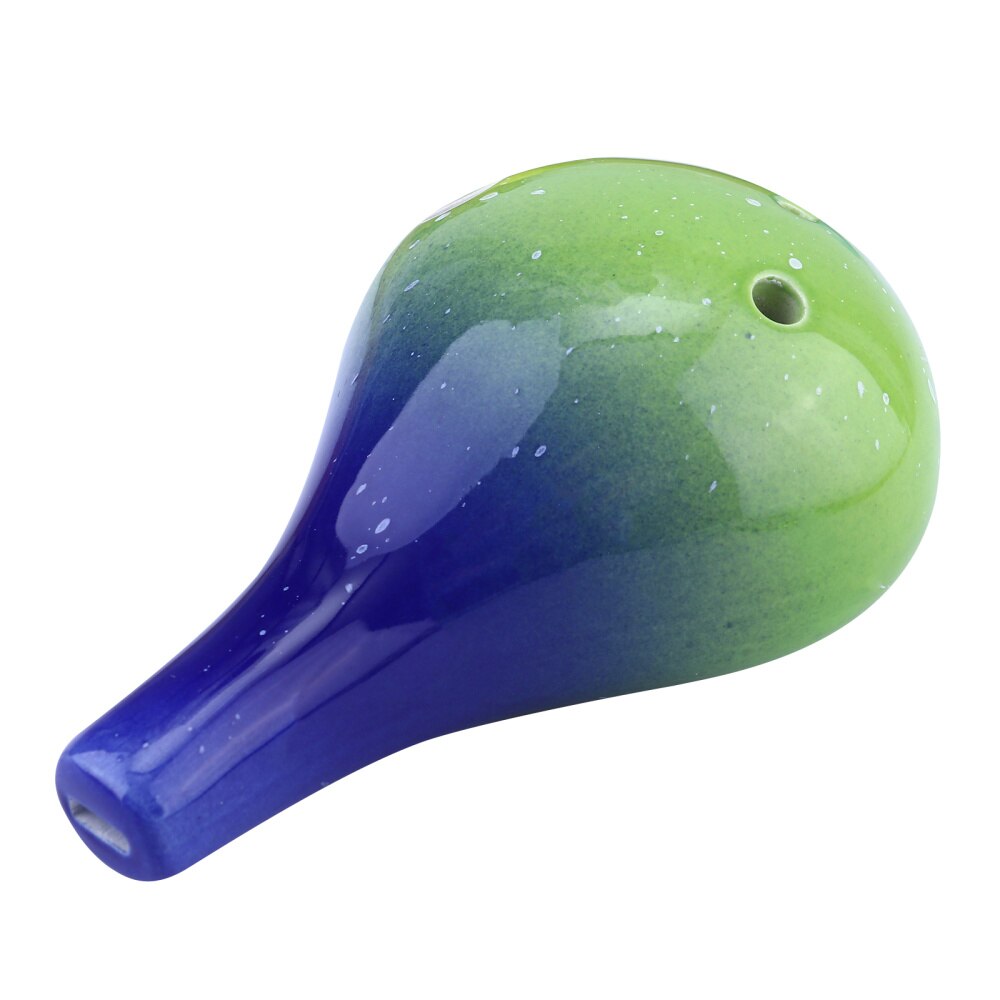 Bottle Style Ocarina 6 Holes Ceramic Ocarina Beginner Musical Instrument