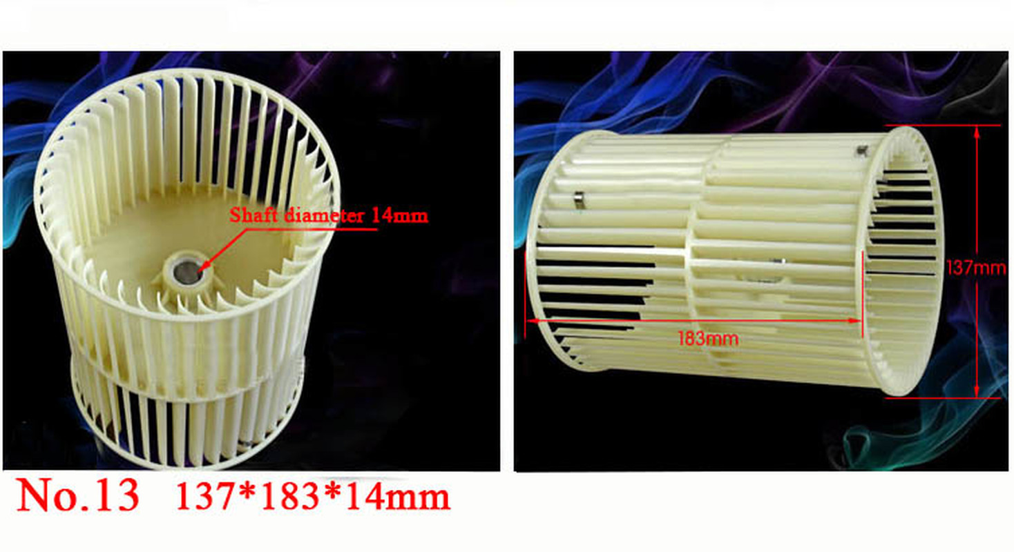 Centrifugal Fan Impeller Centrifugal Fan Blower Impeller Plastic Fan Blower Impeller Replacement Air Conditioner Blower Original