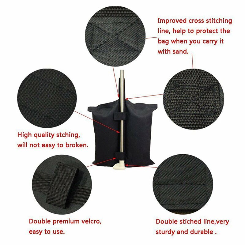 Gazebo Leg Weighted Sand Bags Pop Up Canopy Tent Foot Sandbags Outdoor Garden Party Wedding Gazebo Tent Accessories 1 piece