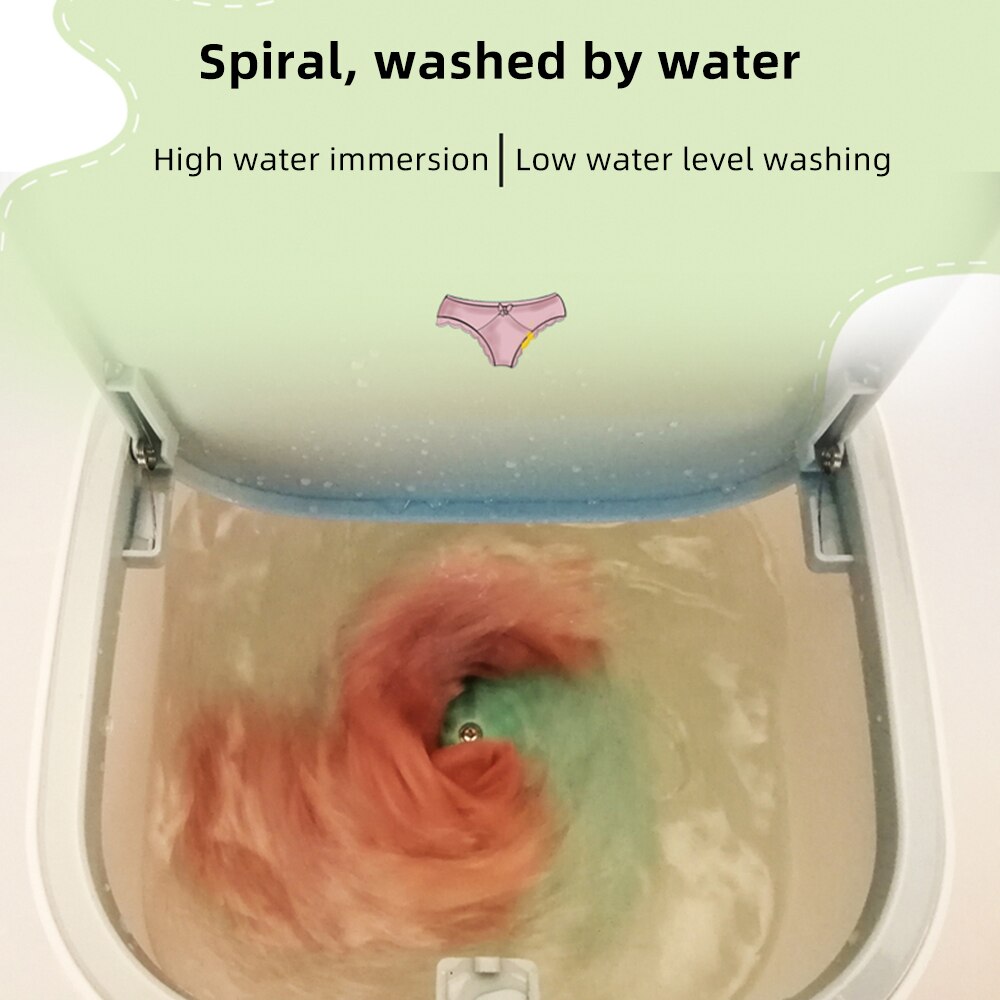 Ultrasonic Washing Machine Portable USB Clothes Washer USB Laundry Clothes Washer Cleaner For Home Travel Cleaning Tool