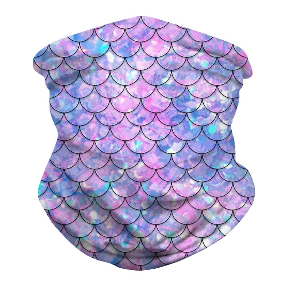1pc färgglada unisex coola magiska ansikte bandana täckrör hals halsduk pannband utomhus huvudbonader sporttillbehör: 7