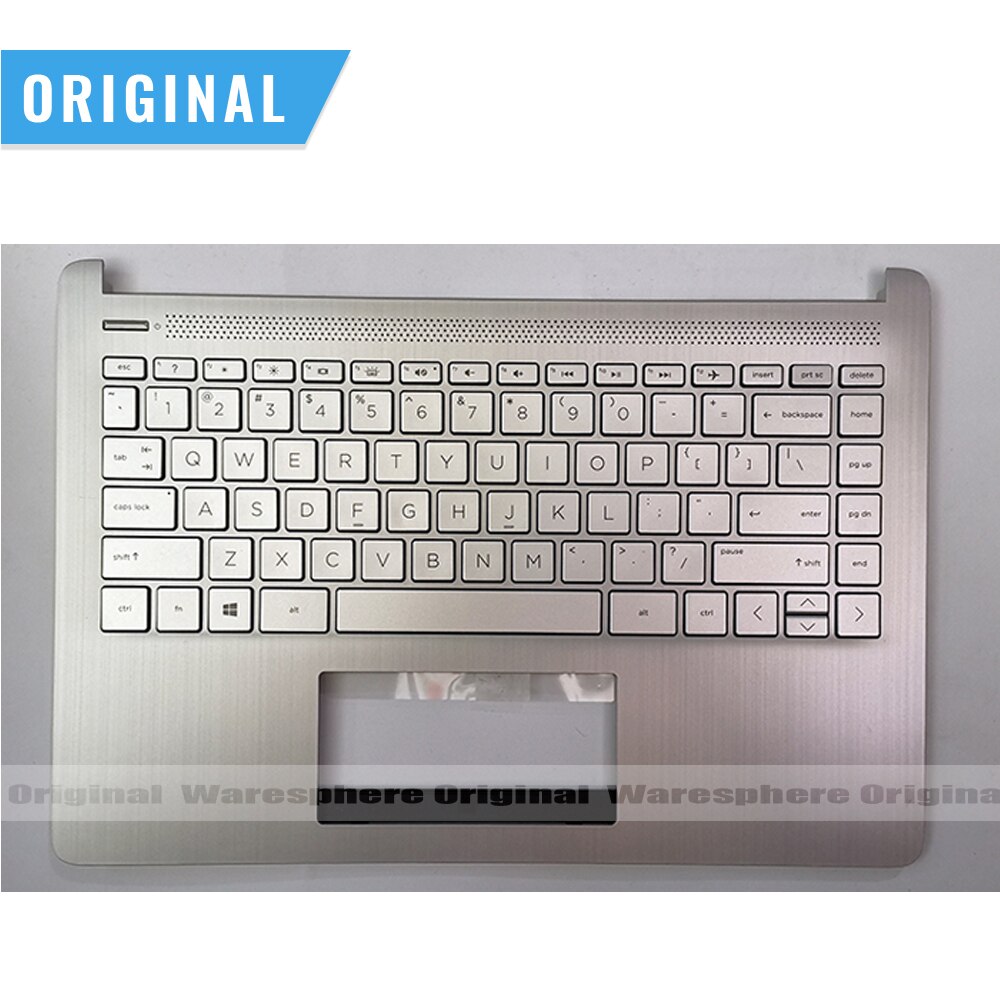 Original for HP 14-DQ FQ 14S-DR 14S-FR TPN-Q221 LCD Back Cover Bezel Palmrest keyboard Bottom Base Case L88200-001