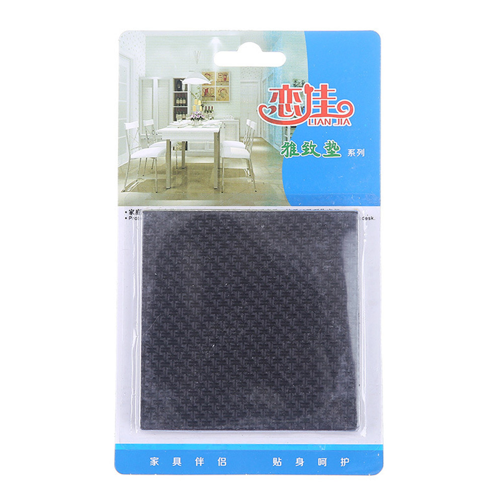Pad Cover Table Feet Anti-Slip Mat Protectors for Furniture Legs Table Furniture Sticky Tips Chair Leg Pads Floor Rubber Feet3FM: Brown