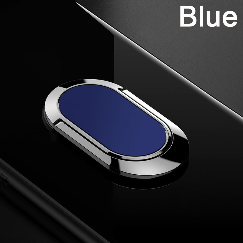 Tecno camon 16 Profi hülle, 6.8 zoll, schwarzer fingerring, 360 grad drehbar, weiche silikonhülle für tecno camon 16: Tecno camon 16 Profi / Blau