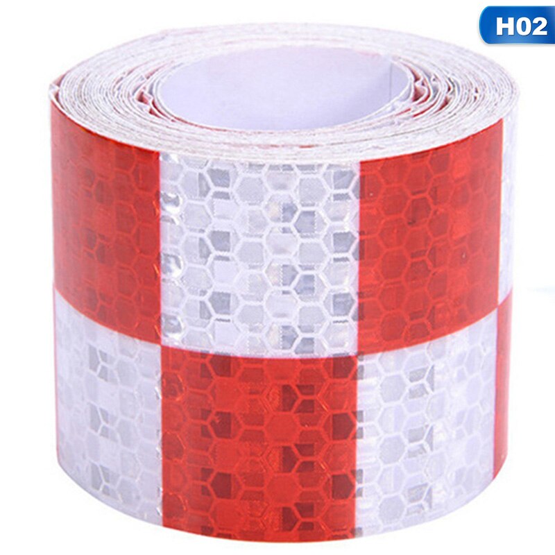 5cm*100cm Car Reflective Tape Decoration Stickers Car Warning Safety Reflection Tape Film Auto Reflector Sticker On Car Styling