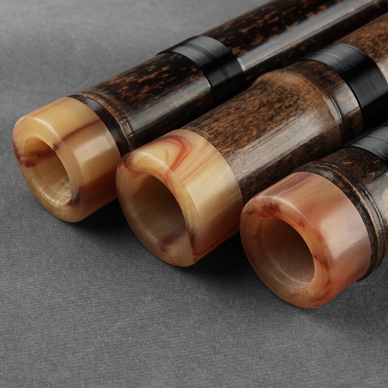 Key G F Brown Vertical Bamboo Flute Separable Traditional Chinese Musical Instruments Woodwind Instrument Xiao Flute