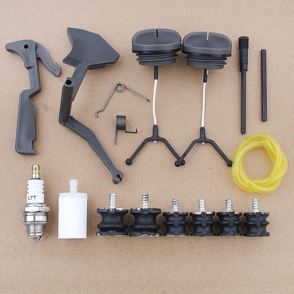 Amortiguador AV para motosierra Husqvarna 61, 268, 266, 272, 272XP, 501518002, 501518102 w