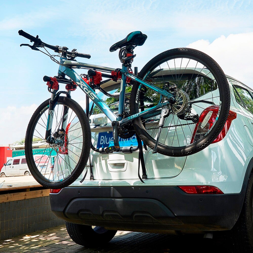 3-Bike Trunk Mount Racks Cycling Bicycle Stand Quick Installation Rack Storage Carrier Car Racks
