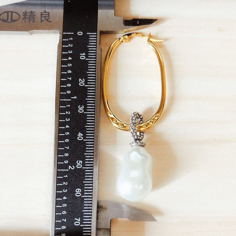 doré femelle boucles d'oreilles en forme de perle boucles d'oreilles japon corée rétro personnalité grand cercle en acier inoxydable: small