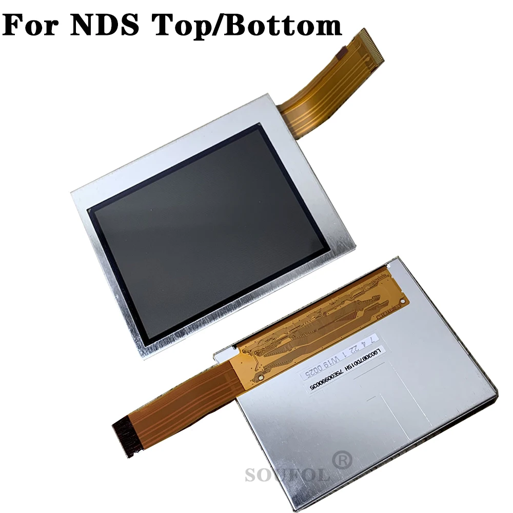 Reemplazo Original para Nintendo DS NDS pantalla LCD superior/inferior superior o inferior