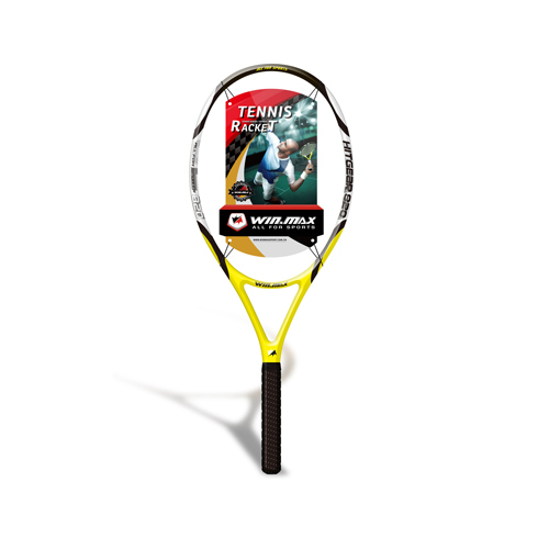 Winmax Carbon Fiber Tennis Racket, Carbon Graphite Tennisracket: Yellow