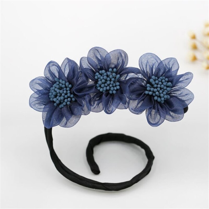 Jahrgang Hülse Perle Haarnadel Brötchen Frisur Haar Stock Frauen Elegante Haarband Blume Haar Hersteller Werkzeuge Haar Zubehör: Schwarz