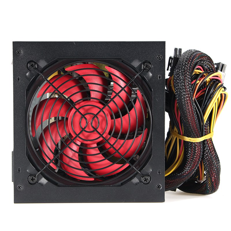 Quiet 800 Watt 800W for Intel AMD PC 12V ATX PC Power Supply SLI PCI-E 12CM Fan Computer Power Supply For BTC