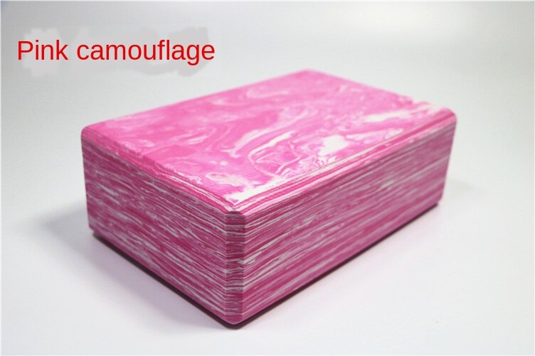 Camouflage Yoga Block Dance Gymnastic Soft Open Brick High Density Eva: Red