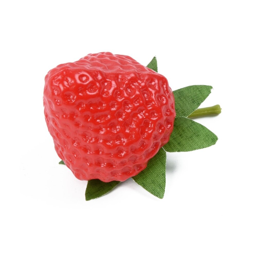10 stück Künstliche Erdbeeren Obst Realistische Kunststoff Erdbeere Für Fotografie Stütze Korb Anzeige Küche Dekor
