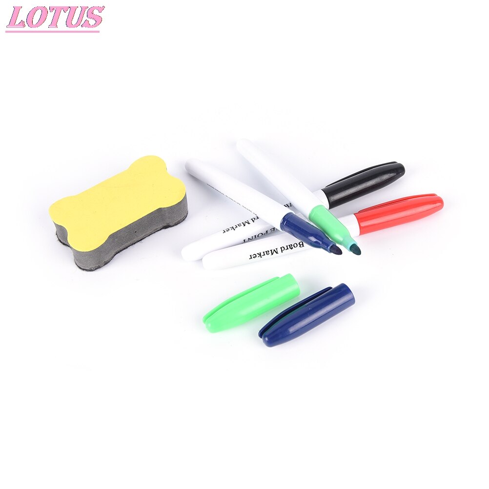 Stylo effaçable à craie liquide pour tableau blanc, marqueur pour tableau blanc, fournitures scolaires et de bureau avec gomme pour tableau blanc