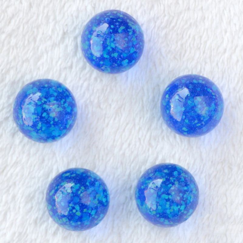 Lichtgevende glazen bol 7 stuks/partij 25mm transparante decoratieve ballen voor aquariums  g99c