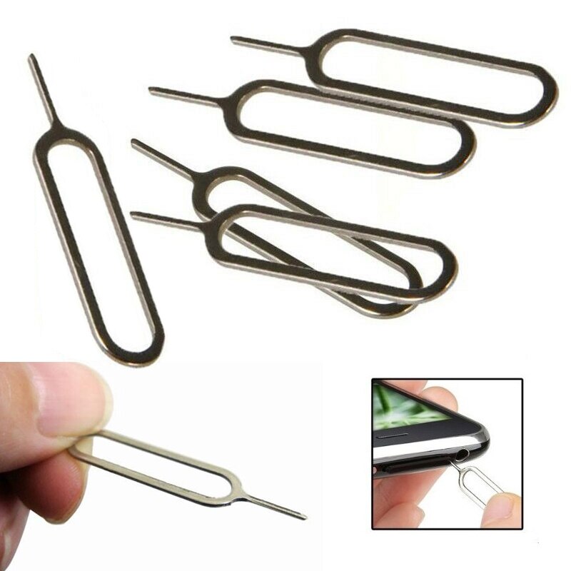 1000 Pcs Sim Card Tray Ejector Eject Pin Key Removal Tool Voor Iphone Ipad Samsung Voor Huawei Xiaomi Tabletten Sim accessoires