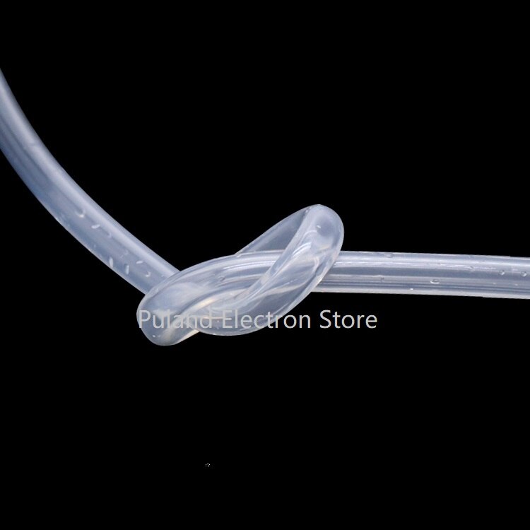 Food Grade Clear Transparante Siliconen Rubber Slang 1.6X4.8 Flexibele Melk Slang Bier Pijp Water Siliconen Buis 1M