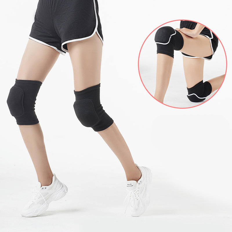 Knäskydd för dansande volleyboll yoga kvinnor barn män patellastöd knäskydd fitnessskydd arbetsutrustning