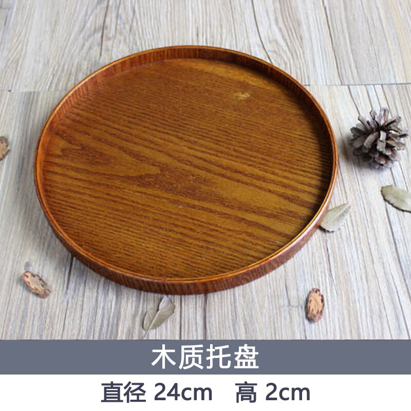 Bouteille de saké japonaise en céramique émaillée flocon de neige, pot chaud à vin, plateau, fiole en poterie, tasses, service à saké, service à vin blanc chinois: Plateau en bois simple