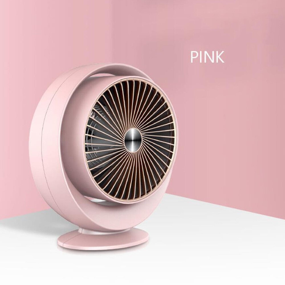 Minilämmittimen tuuletin kotitalouksien kätevä lämmitin liesi patterin lämmitin sisälämmitykseen retkeilylämmittimen lämmityslaitteet: Vaaleanpunainen