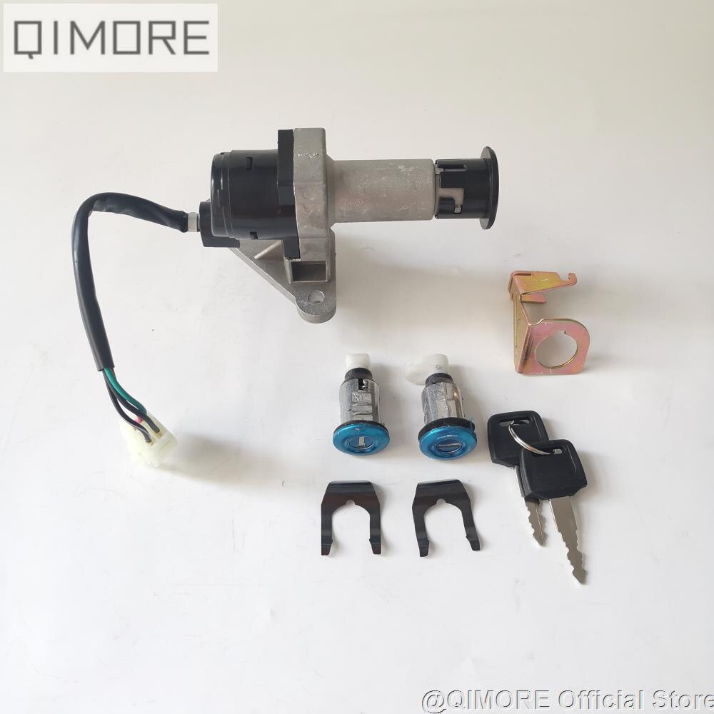 Ignition Switch Lock Key Set Vento Phantom TaoTao Lancer TNG DR150 Tank Racer Roketa Fiji Lance GSR Baja SC150 SunL Adventure