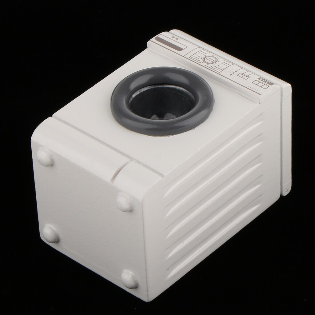 Dollhouse Miniature Modern Furniture Roller Washer Washing Machine 1:12th