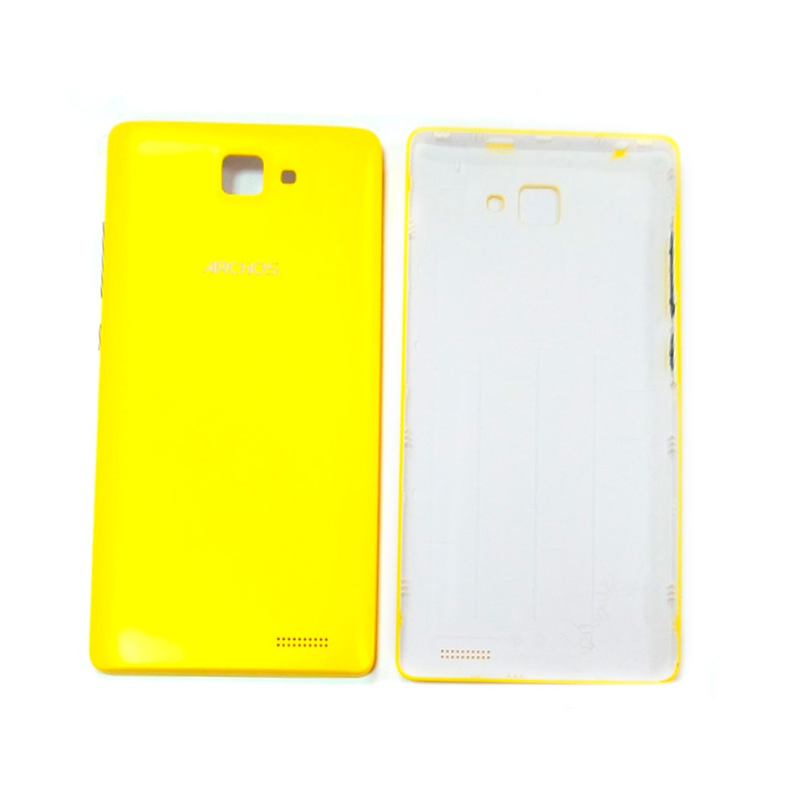 Hintere abdeckung Archos 50 Neon 4GB 5 "'Yellow Original verwendet
