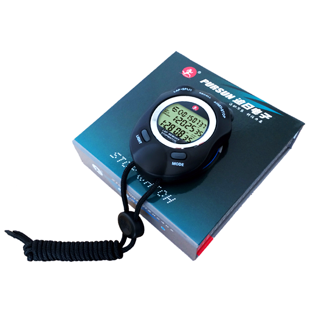3 Reihen 120 Spuren elektronische Stoppuhr digitale Sport Countdown Holz Metronom Wecker Kalender Stoppuhr mit Hintergrund beleuchtung