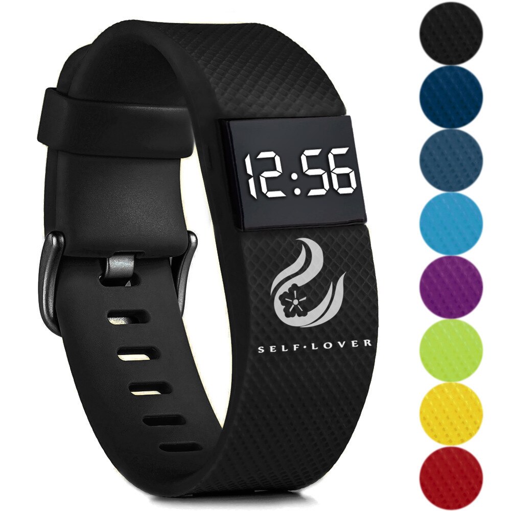 Reloj sencillo con anillo de mano Para Mujer, pulsera electrónica de deportiva Led, Reloj Deportivo Para hombre, ,
