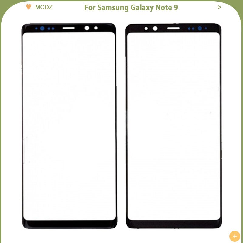 S8 For Samsung Galaxy S8 S9 Plus S8+ S9+ Note 8 9 S10e LCD display Front touch panel screen replacement Outer Glass Lens