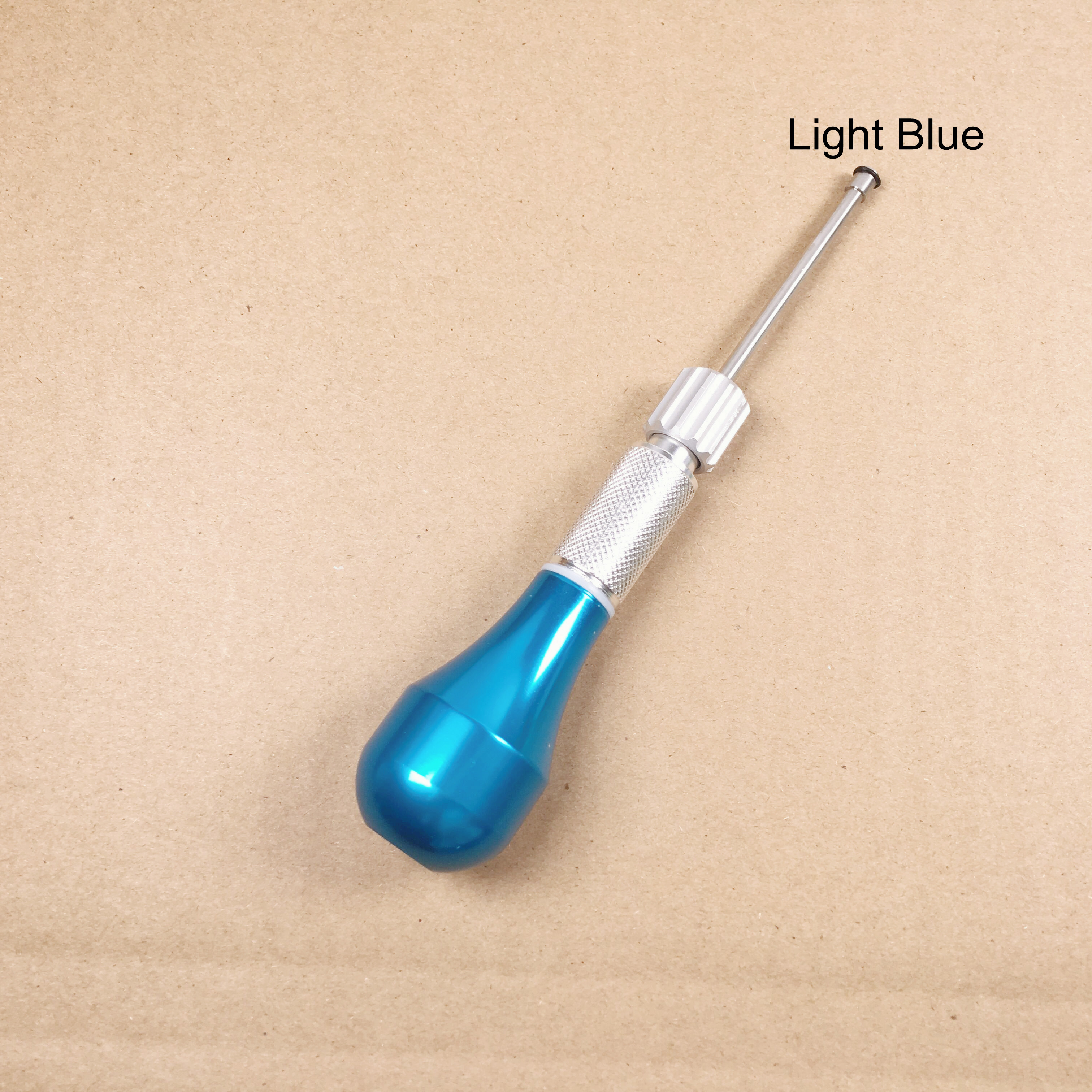 Mini vis pour implant dentaire, clé orthodontique pour ancre osseuse, tournevis 4 couleurs: Bleu