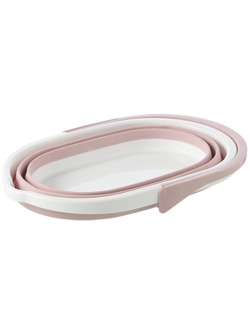 Pliant en plastique vadrouille seau Camping lavage seau avec poignée plancher vadrouille nettoyage pêche lavage de voiture seau outil ménager WY71501