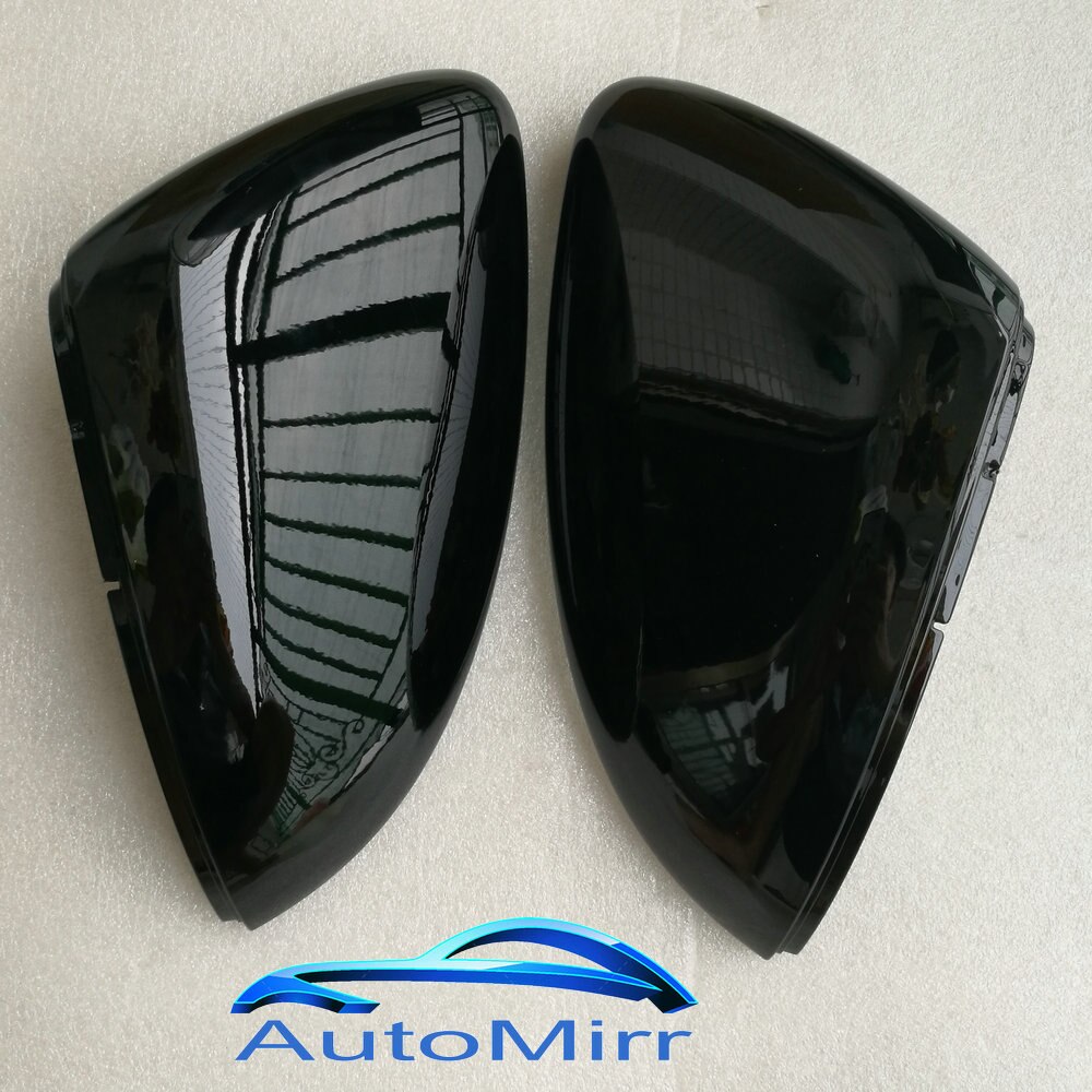 Pair Side Wing Mirror Cover Caps for VW Jetta GLI