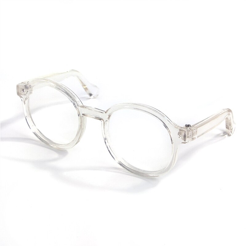 Funny Pet Cute Glasses Plastic Transparent Cat Sun Glasses Dog Teddy Personality Pet Dress Up Pet Supply Decoration Accessories: transparent