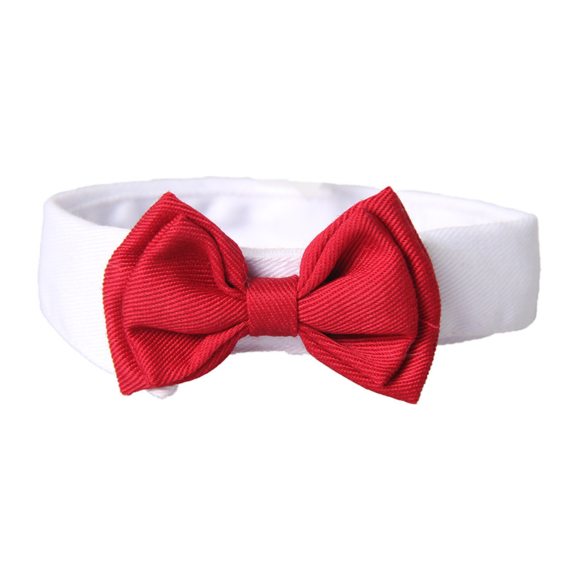 1PC Pet Puppy Honden Verstelbare Vlinderdas Kraag Stropdas Strik Bowtie Bruiloft Decoratie Accessoires Nieuw