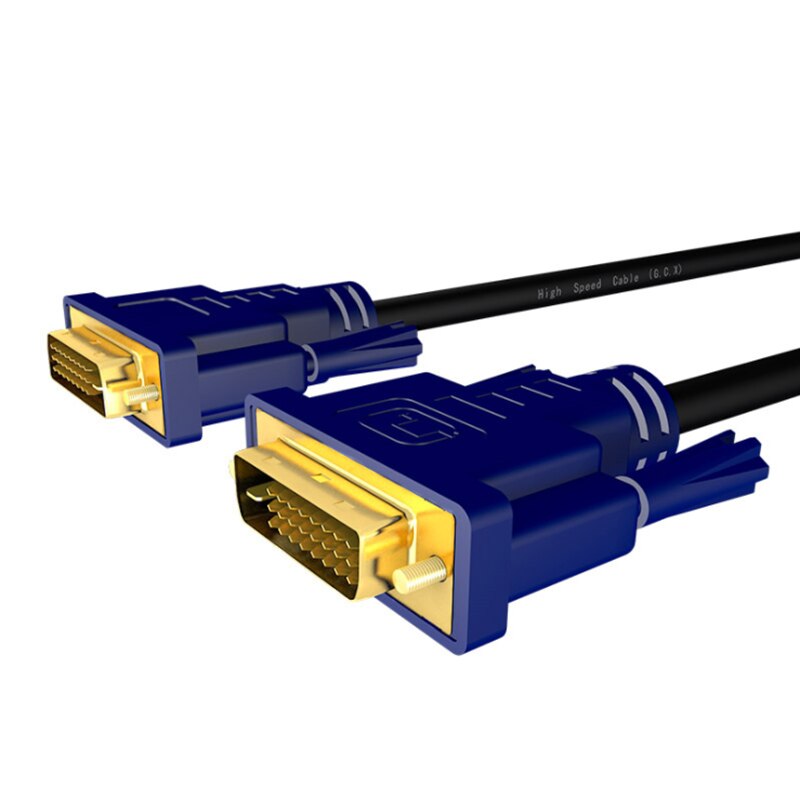 Højhastigheds dvi kabel 1080p guldbelagt stik han-han dvi til dvi 24+1 stik kabel 1.5m to 20m til projektor lcd dvd hdtv xbox: 3m