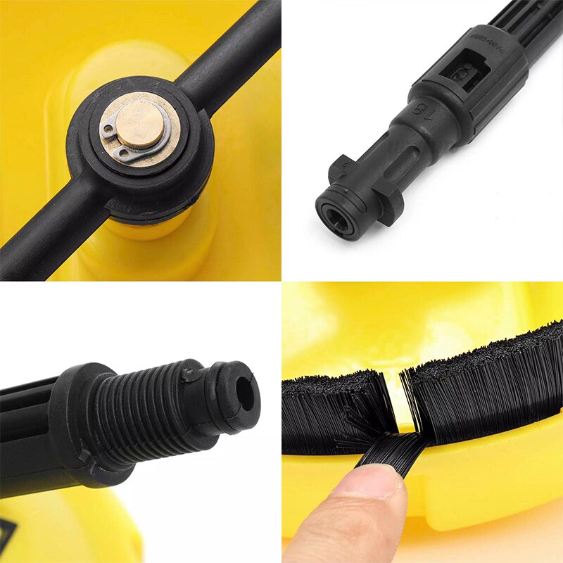 Spazzola per pavimenti con pulizia a spruzzo rotante per idropulitrice ROUE per Karcher/Nilfisk/Elitech/Lavor.