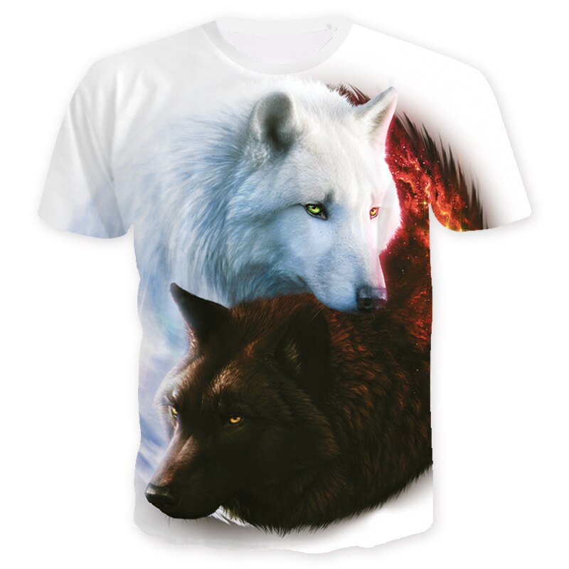 ¡Oferta! Camiseta de manga corta deportiva para parejas con estampado 3D para año europeo y americano
