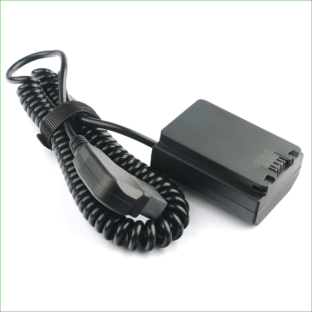 D-TAP To NP-FZ100 Dummy Battery NP FZ100 DC Coupler for Sony Alpha A9 ILCE-9 7M3 7RM3 A9S A9R A7III A7R3 A6600 A7RIII