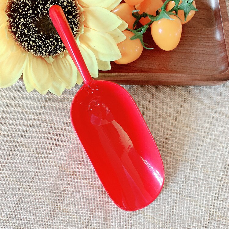 Aluminium Legierung Eis Schaber Lebensmittel Süssigkeit Bar Schaufeln Küche Spielereien Und Zubehör Buffet Trockenen Lebensmittel Mehl Schaufel Küche Werkzeuge: 21.6X7.8X4.6CM