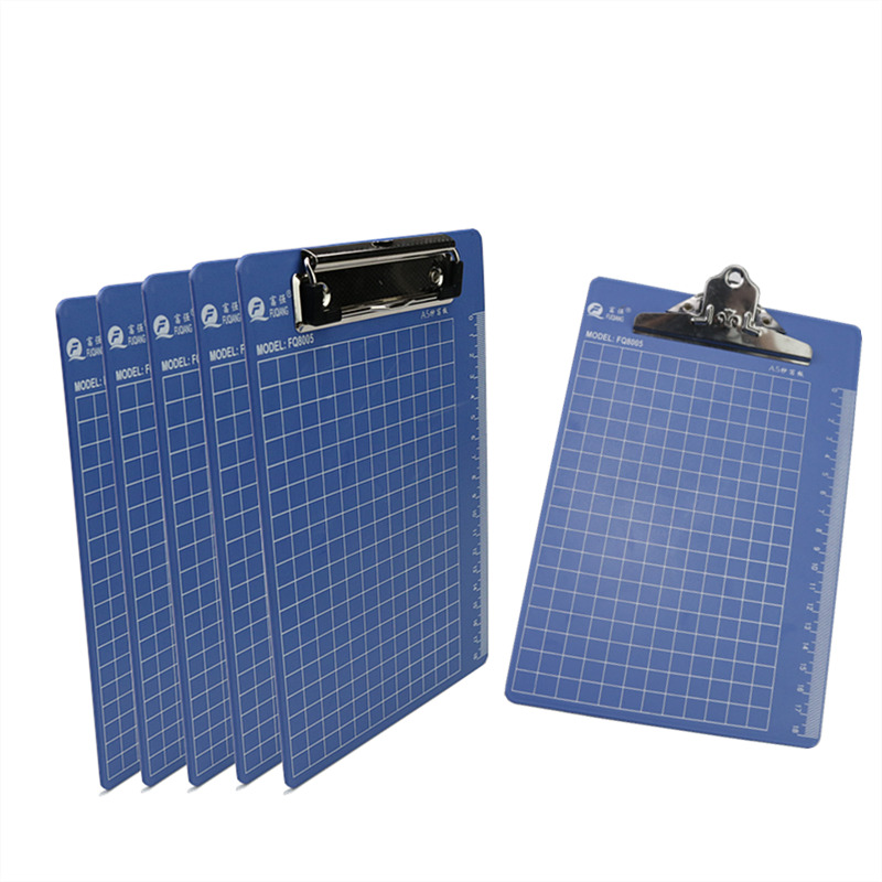 A5 Plastic Plate Holder Paper Clip Write sub-plate Holder Table Menu Clipboards