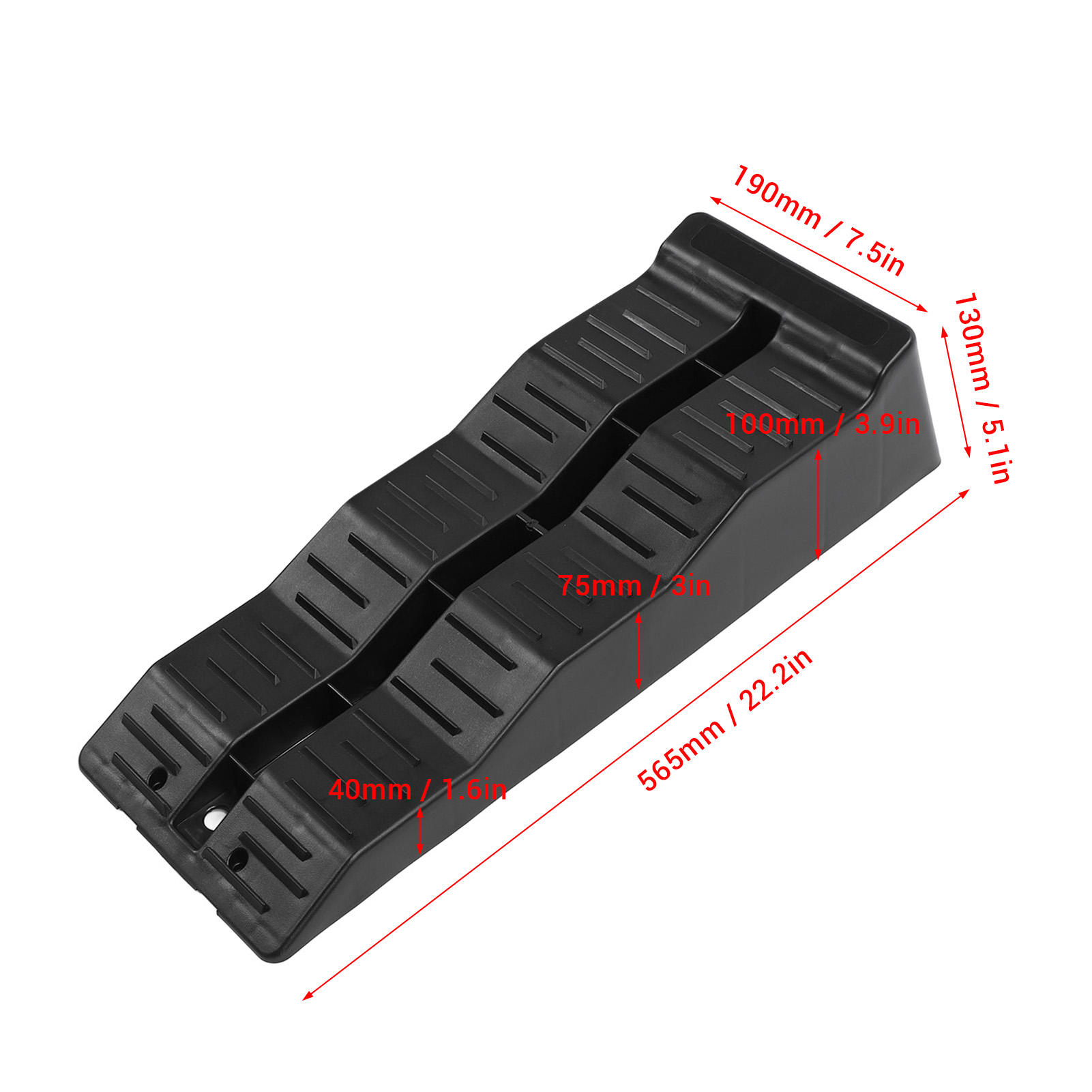 RV Leveler RV Leveling Ramps 11000LBS Load Capacity RV Leveler Wheel Chock for Travel Trailer Campers Truck RV Leveling Blocks