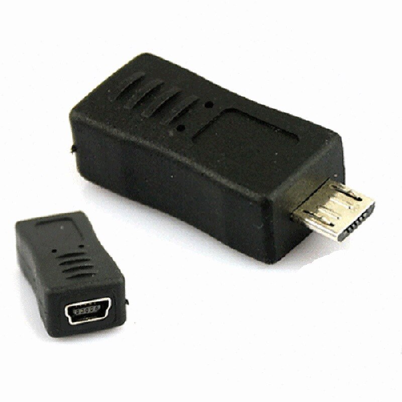 Mini USB 5 Pin Female to Micro USB Male Adapter Data Charger Converter Connector