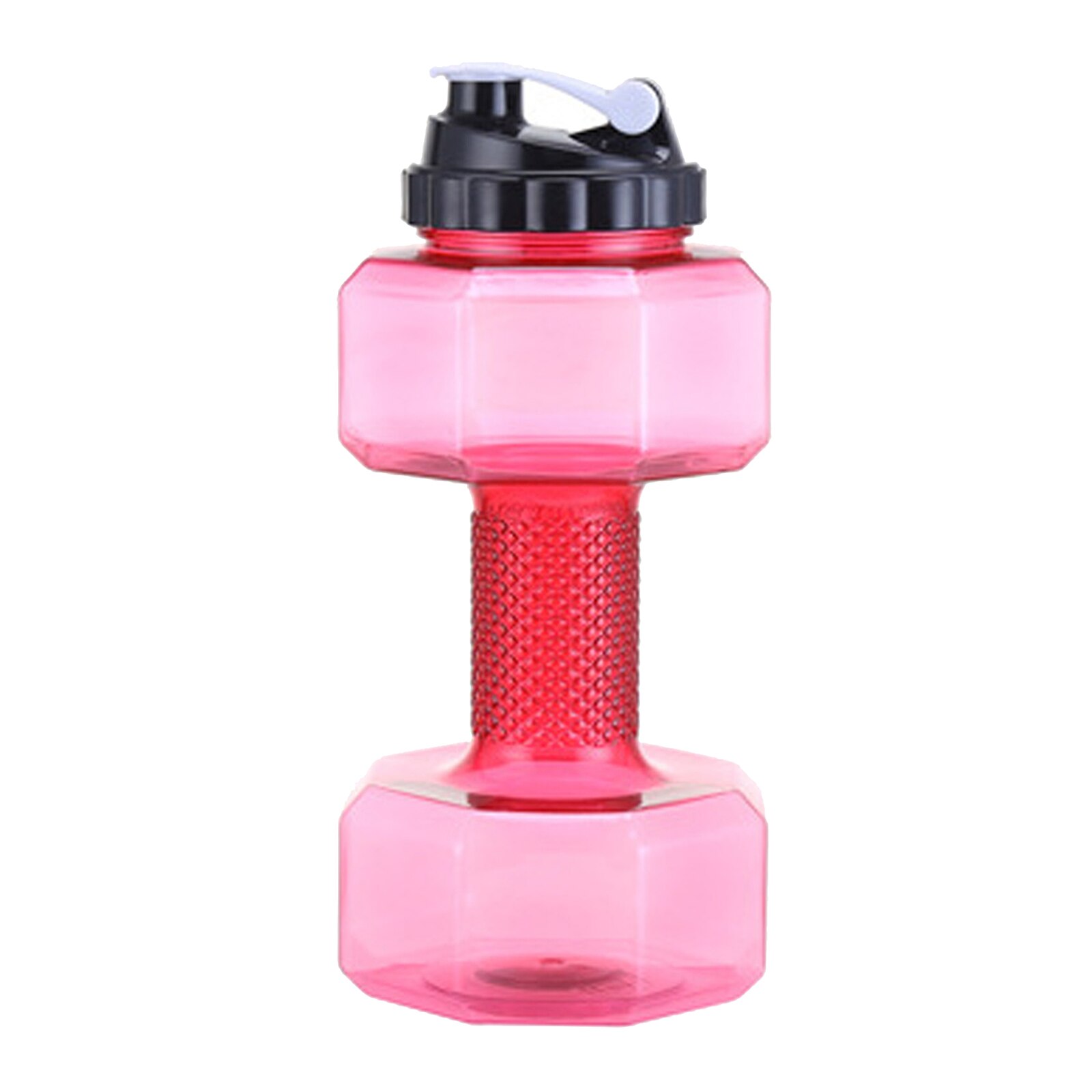 Haltères de Fitness de voyage remplis d'eau réglables femmes hommes exercice d'entraînement: 2200ml Red