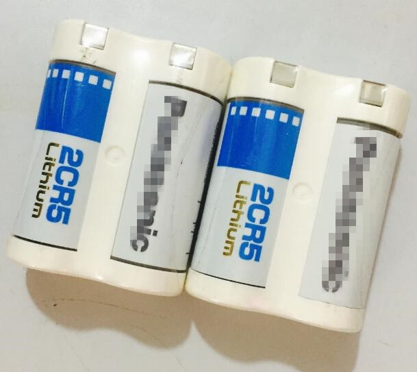 2 STKS 2CR5 2CR 6 V Camera lithium batterij 2CR-5W/C1B batterij