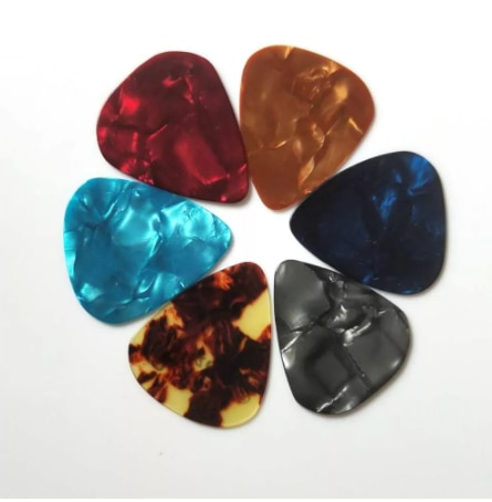 12 Pcs Akoestische Picks Plectrum Celluloid Elektrische Smooth Guitar Pick Accessoires 0.46Mm 0.71Mm 0.81Mm 0.96Mm: 0.96MM