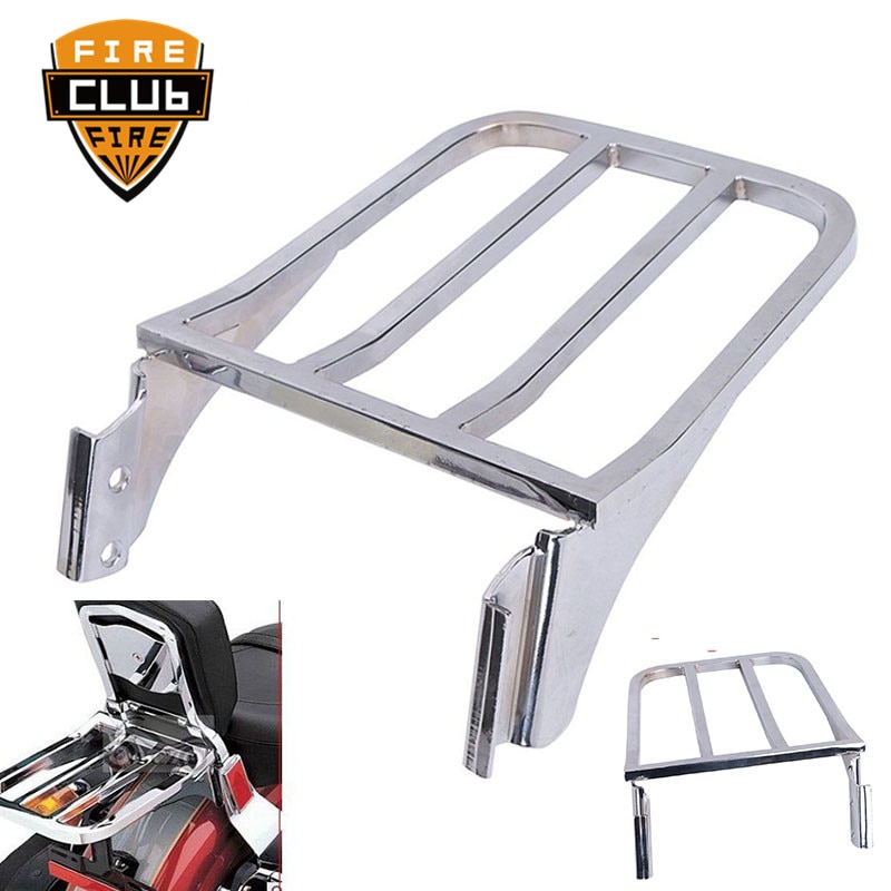 Motocicleta sissy barra encosto bagagem rack para harley 04-17 sportster ferro xl883 xl1200 setenta e dois xl1200v quarenta e oito xl1200x