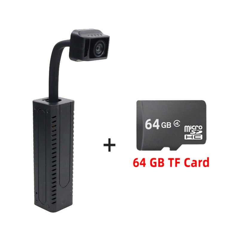 HD wireless Mini Camera Real-time Surveillance Night Version Micro Camera IP/AP Video Recorder Micro Camcorder Motion Detection: Camera Add 64G Card